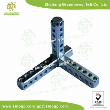 3-way joint metal angle for PS TS cabinets of low voltage switchgear