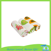 Hot Sale Cotton Printed Stripes Pattern Baby Blanket