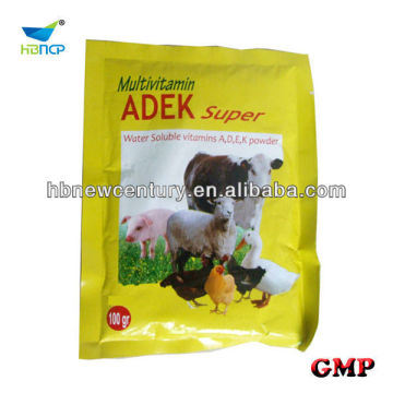 china made 100g 1kg vitamin complex powder adek poultry powder