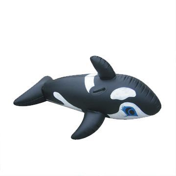 Heavy Duty PVC Air Dolphin Mat, Inflatable Air Dolphin Float for Water Fun Can for Indoor Use