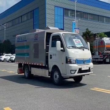 Kecekapan Tinggi Vacuum Street Cleaning Truck Road Sweeper