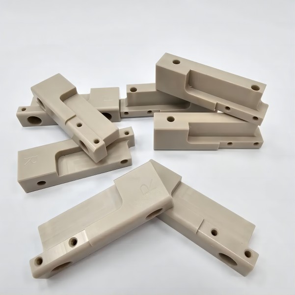 OEMカスタマイズ高精度のピーク型フライス加工部品9 jpg Oem Customization High Precision Peek Shaped Milling Machining Parts9 Jpg