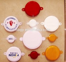 drum cap seal with cast rubber gasket