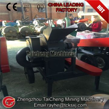 China tree branches crusher process