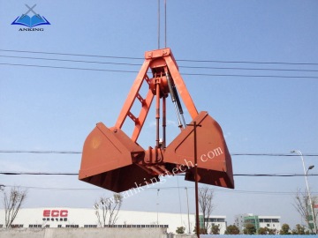 Single rope touch open bulk grab