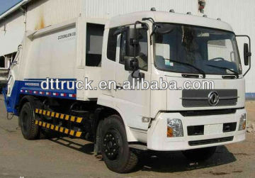 4X2 Dongfeng compact Compression garbage trucks