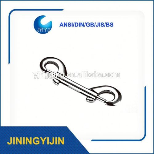 Metal Plated Double End Zinc Alloy Snap Hook
