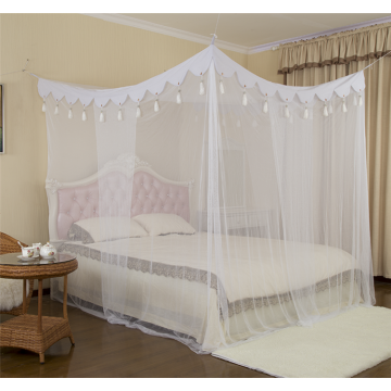 New Design Bedroom Anti-mosquitoes Tassel Box Net