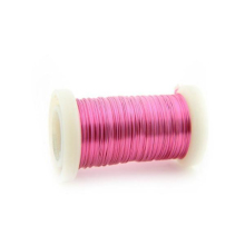 Pink Color Spooled Florist Wire Made In China