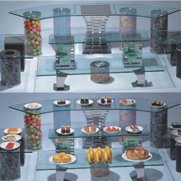 Acrylic Buffet Display Stand