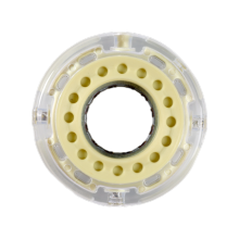 50mm rolling backpack light up PVC wheel