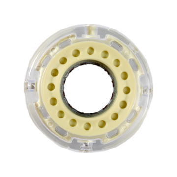 50mm rolling backpack light up PVC wheel