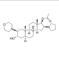 （1-モルホリニル）-16-（1-ピロリジニル）アンドロスタン[臭化ロクロニウム] CAS 119302-24-8、（2b、3a、5a、16b、17b）-17-アセトキシ-3-ヒドロキシ-2-