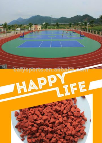 Athletic Running Track Surface, Rubber Running Track