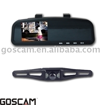 2.4GHz Wireless Rearview Camera with LCD Monitor 8909AY