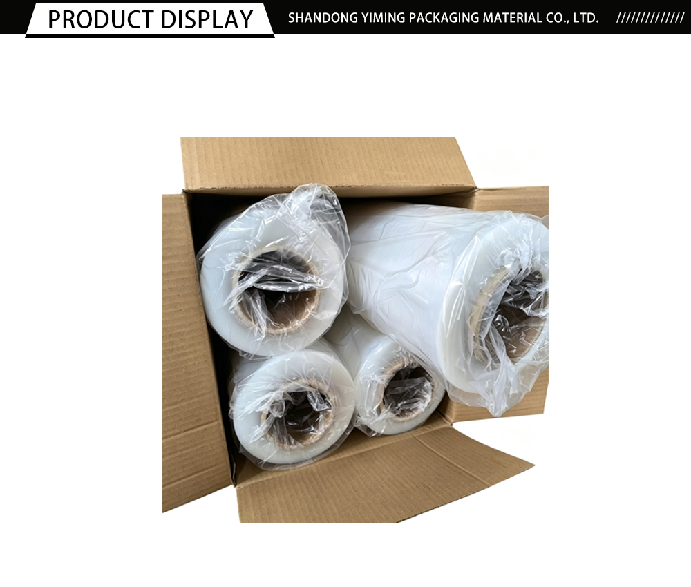 فيلم تغليف البليت القابل للتمدد يدويًا x Hand Stretch Wrap Pallet Wrapping Film x