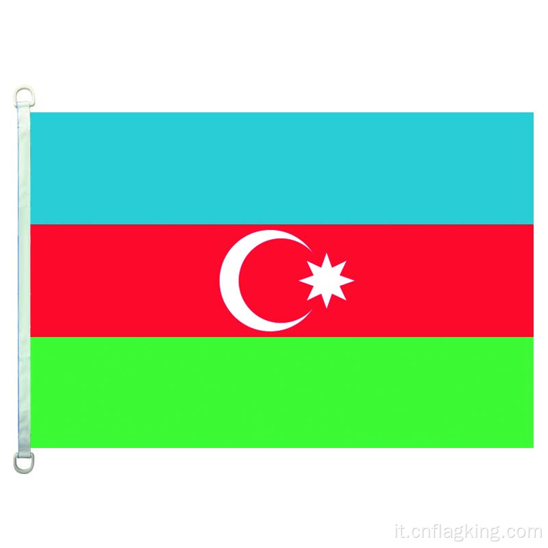 100% polyster 90*150CM Bandiera dell&#39;Azerbaigian Bandiere dell&#39;Azerbaigian