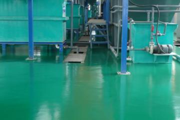 Factory epoxy anti-corrosion floor paint