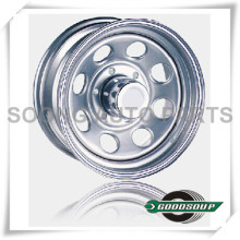 Soft 8-Non Beadlock Wheels GS-104 Steel Wheel with different PCD, Offset and Vent hole