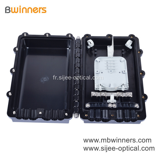 Fermeture de joint d'épissure de fibre de type horizontal à 48 cœurs, 3 en 3 sur 24