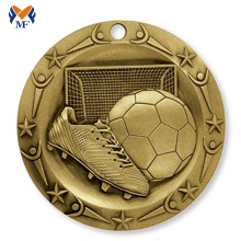 Kaufen Sie Metall Gold Soccer Sportmedaille zum Verkauf