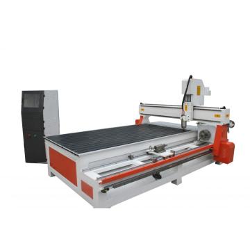 Máquina rotativa de madeira do router do CNC de 4 linhas centrais