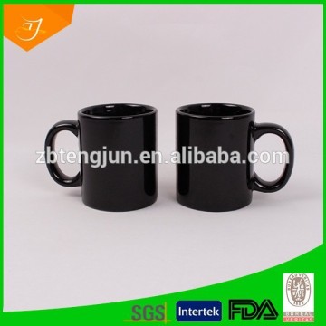 ceramic mug black, black mug stoneware, 11oz mug wholesale