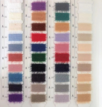 Nylon Mink Hair Yarn - 1.3 cm 13NM 100% Nylon Fancy Yarn for Knitting Scarf