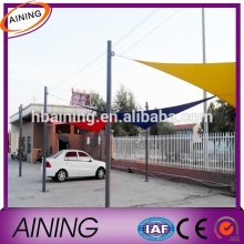 Car park sun shade sail/triangle shade sail/waterproof shade sail