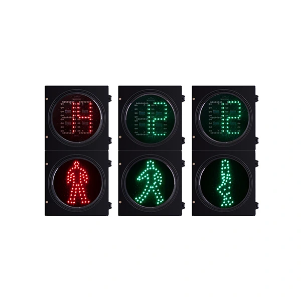 Zgsm Top Quality 300mm Pedestrian Traffic Light with LED Countdown Timer