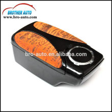 Good quality universal plastic ABS car armrest car console box with metal leg car armrest console box