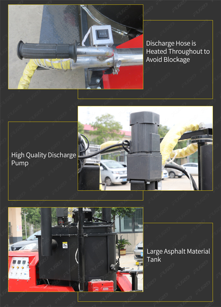 200L pavement sealing machine