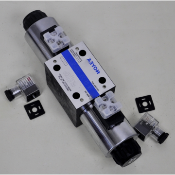 Hydraulic solenoid valve with high control accuracy