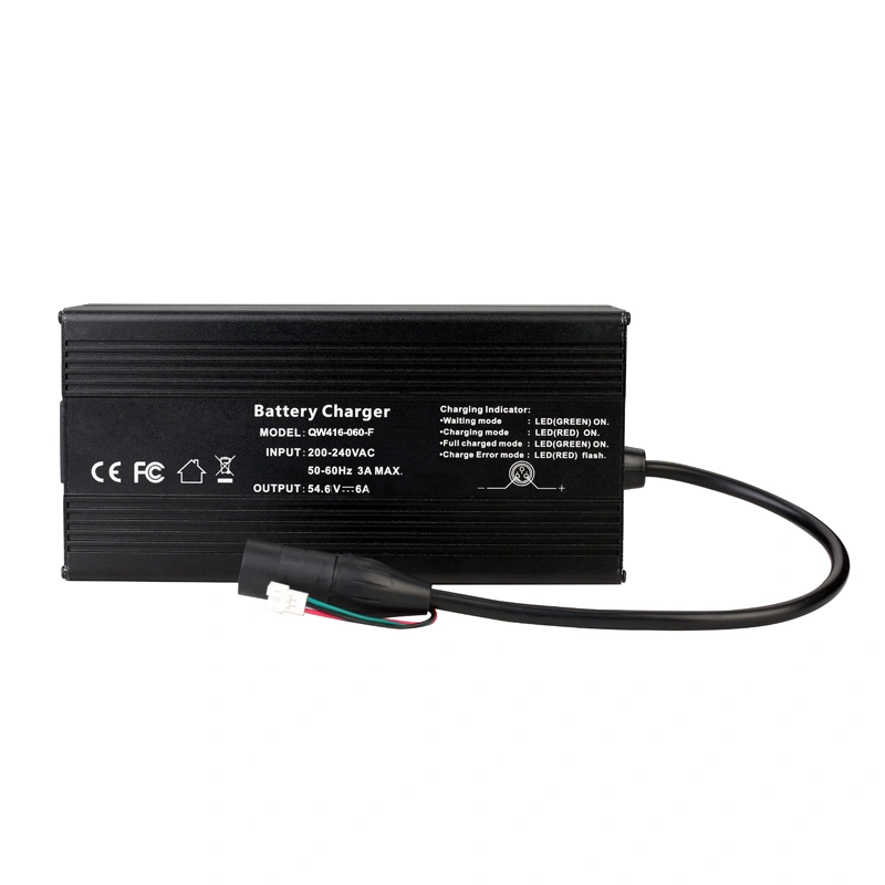 Full Automatic Intelligen 73.5V 5A 360W Charger for 60V SLA /AGM /VRLA /Gel Lead-Acid Battery with Waterproof IP54 IP56 for EV/Ebike/Scooter/Solar