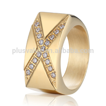latest gold plated finger ring designs