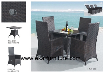 Wicker garden sofa set sofa dining sets FWA-218