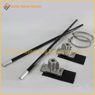 Metal Street Pole Advertising Display Kit