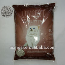 Flushable cat litter charcoal cat litter