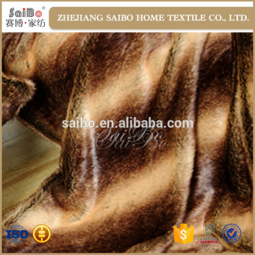 100 Polyester Super Soft Fake Fur Blanket With Pillow