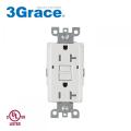 2022 White 20Amp TR WR Self-test Socket Receptacle