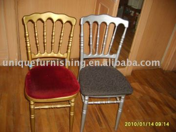 Sell Silver Napoleon chair III,Banquet chair