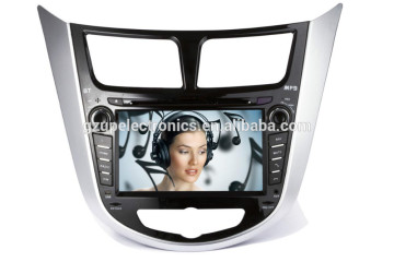 7 inch OE Fit car dvd player for Hyundai Verna/ Accent 2014 with bluetooth