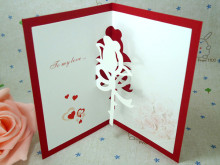 Beautiful Love Expression Writing Cards Printing