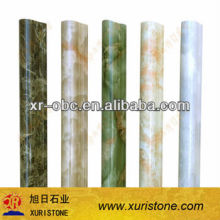 nature colored onyx stone border line