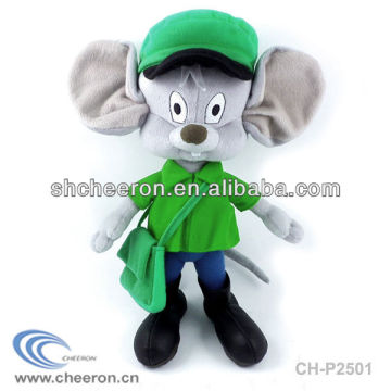 Children's favorite grey mouse plush toys