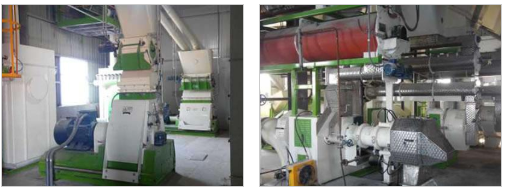 Jalur Pengeluaran Makanan Soybean Penuh Lemak yang Ekstrim Extruded Full-Fat Soybean Meal Production Line