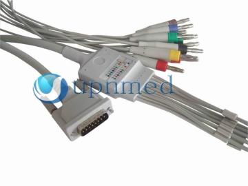 Schiller EKG Cable with 12 -leadwires