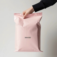 Luxury Biodegradable Poly Mailer Bags with Custom Logo for Eco-Friendly Shipping