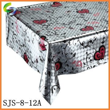 The Latest Silver PVC Tablecloth in Roll