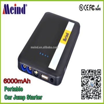 Meind High quality 6000mah jump starter High Quality 6000mAh jump starter /12V lithium battery jump starter